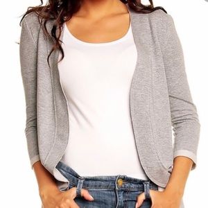 Grey Cardigan Jacket. Size: XS